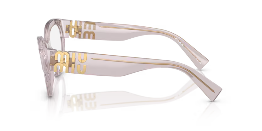 Miu Miu 0MU 01VV 12W1O1 - Transparent Mauve