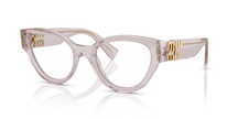Miu Miu 0MU 01VV 12W1O1 - Transparent Mauve
