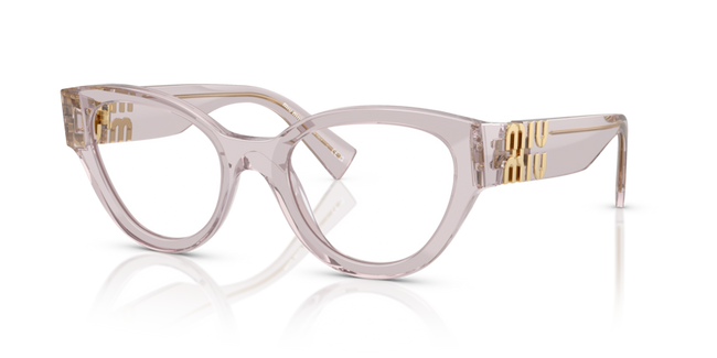 Miu Miu 0MU 01VV 12W1O1 - Transparent Mauve