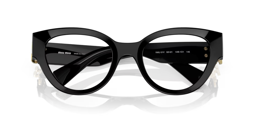Miu Miu 0MU 01VV - Black (1AB1O1)