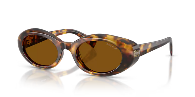 Miu Miu 0MU B09S - Honey Havana / Dark Bronze